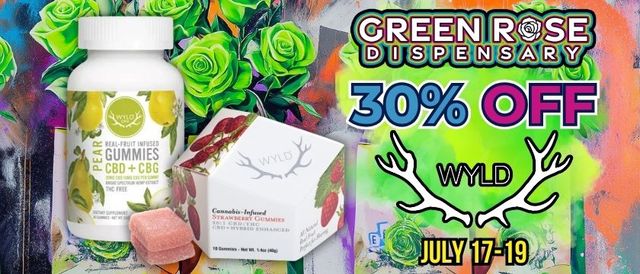 Cannabis Promo, Cannabis Sales, Cannabis Discounts, Cannabis on Sale, 30% Off WYLD & GOOD TIDE!