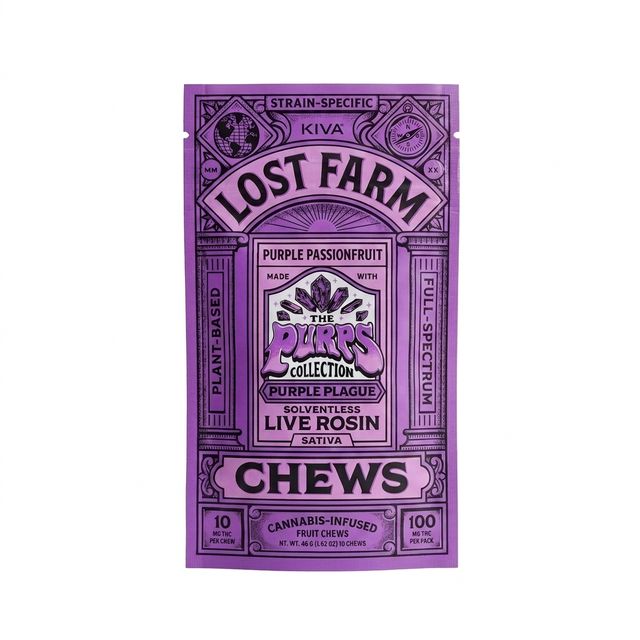 Live Rosin - Purple Passionfruit X Purple Plague Lost Farm