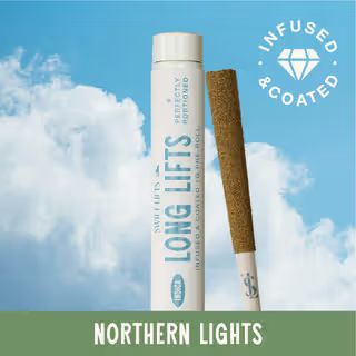 Swift Lifts Long Lifts Infused & Coated Northern Lights Infused Pre-Roll Single, 1g, 1pk