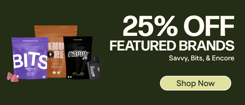 25% OFF Featured Brands