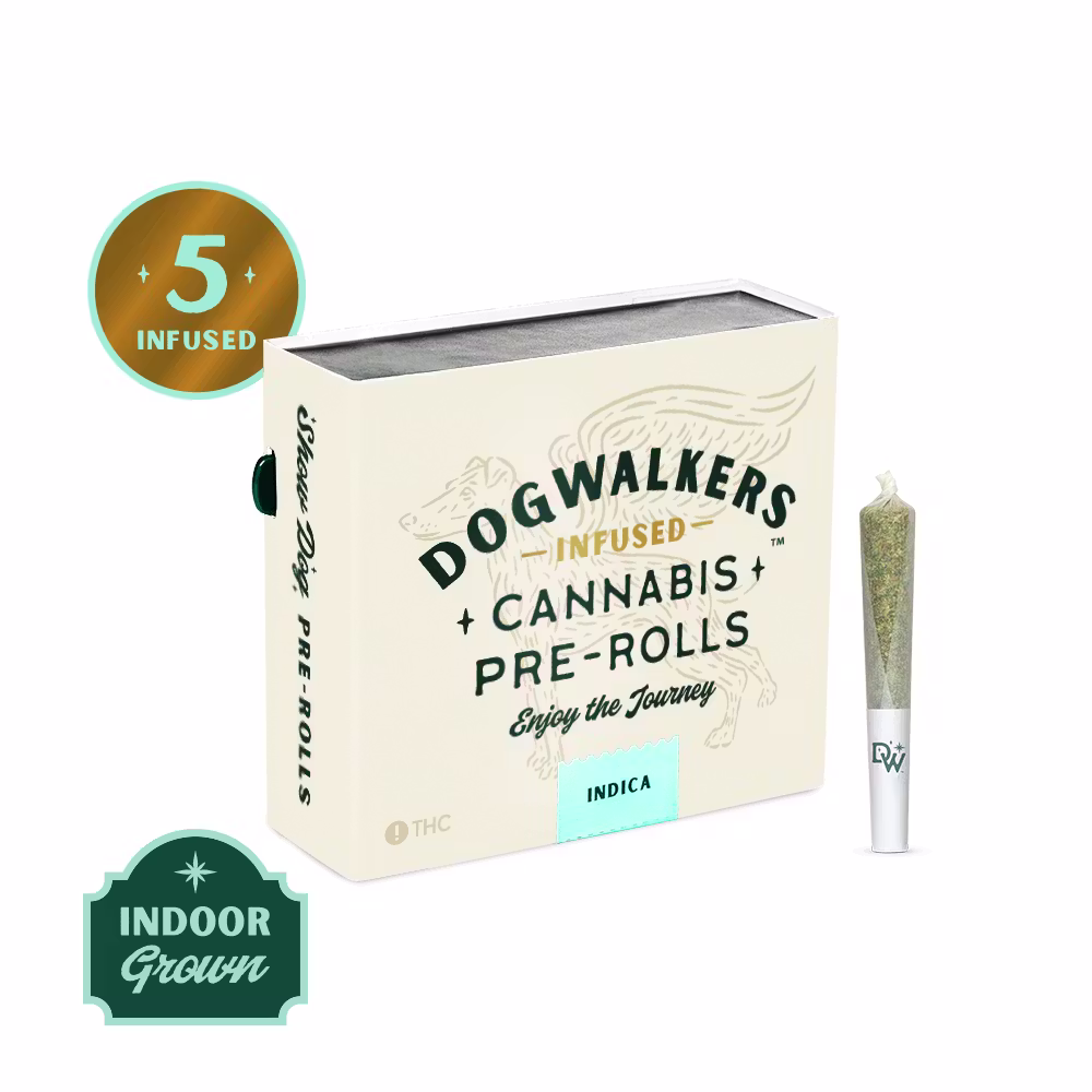 Dogwalkers Animal Face Infused Pre-Roll Multi-Pack, 2.25g, 5pk
