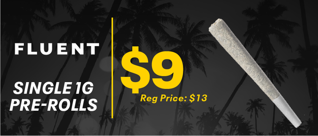 Cannabis Promo, Cannabis Sales, Cannabis Discounts, Cannabis on Sale, $9 | 1g Pre-roll