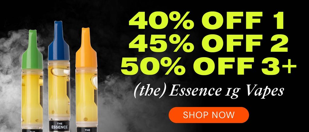 (the) Essence 1g Vapes: 40% OFF 1, 45% OFF 2, or 50% OFF 3+