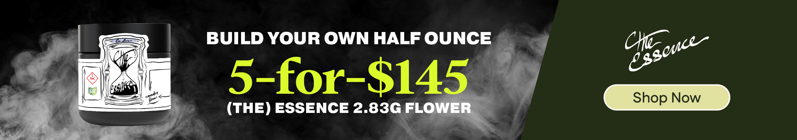 5-for-$145 BYO 1/2 OZ with (the) Essence
