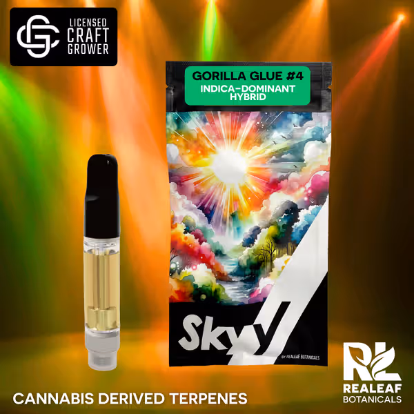 Gorilla Glue #4 Skyy by Realeaf Botanicals Gorilla Glue #4 Skyy by Realeaf Botanicals