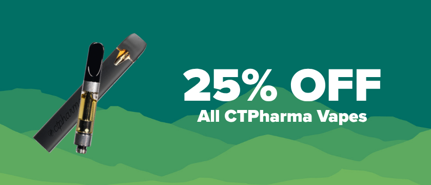 25% OFF CTPharma Vapes