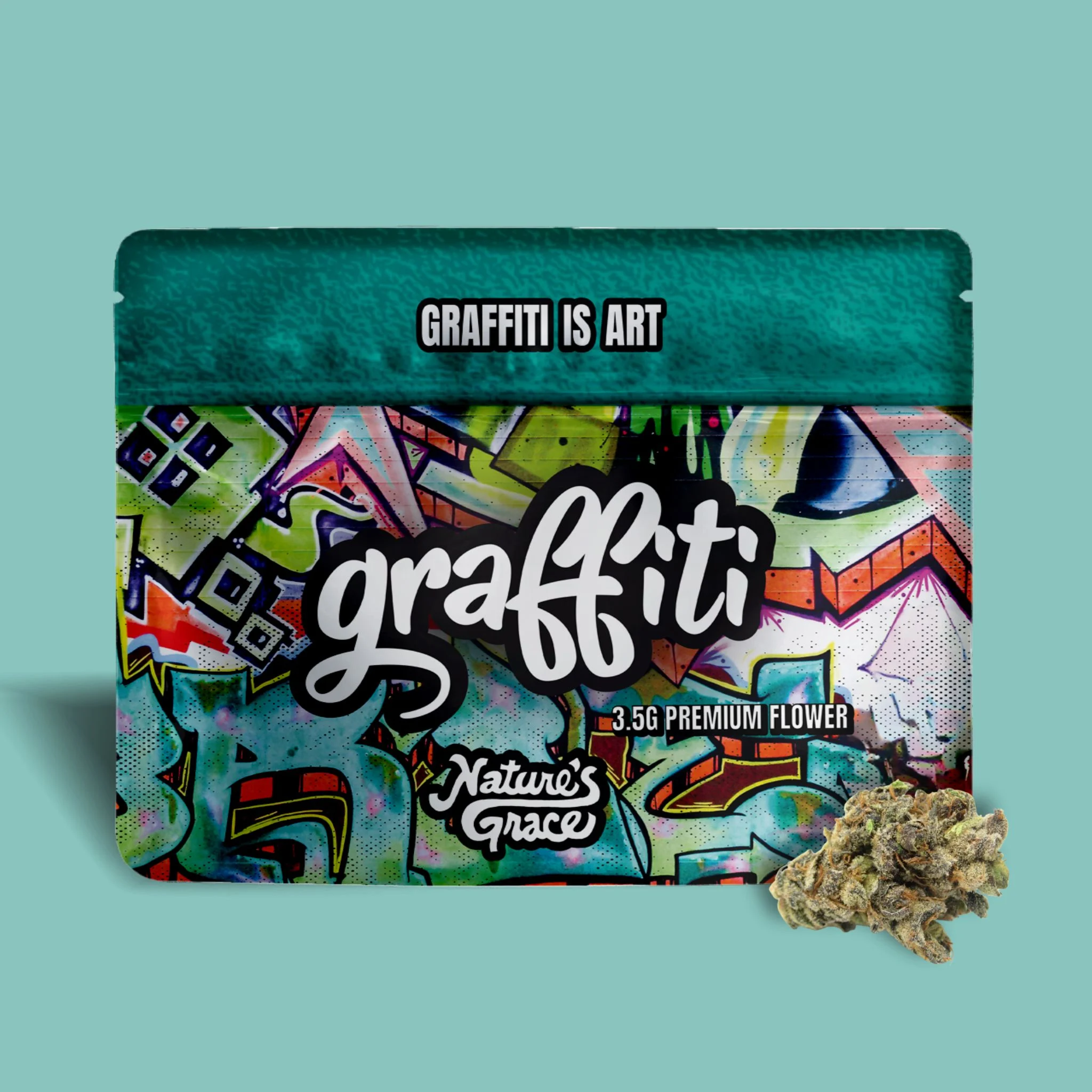 Graffiti Color of Space Nature's Grace & Wellness