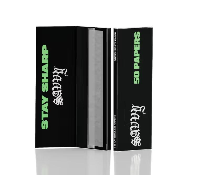 Savvy King Size Papers Rolling Papers/Cones, French White