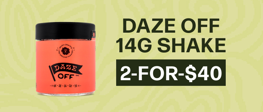 2-for-$40 Daze Off 14G Shake
