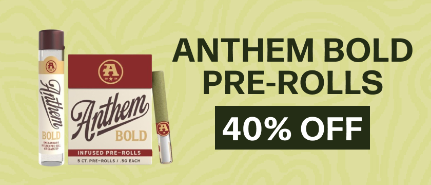 40% Off Anthem Bold 1G & 2.5g Multi-pack