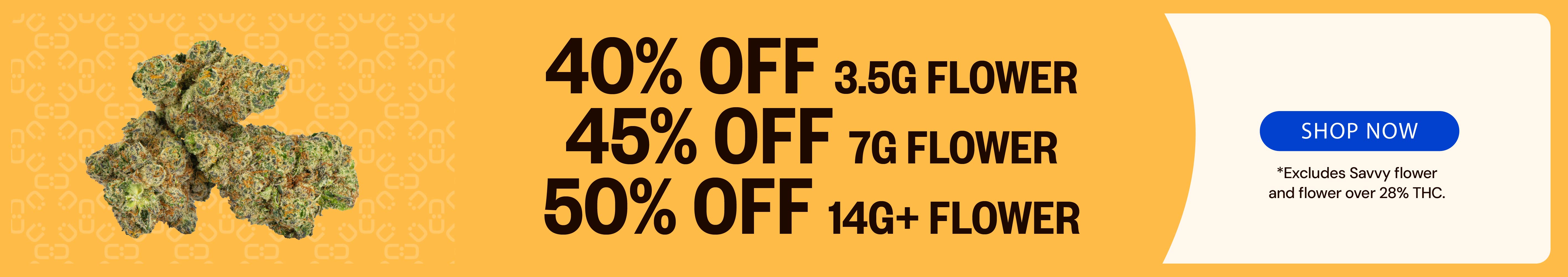 Up to 50% OFF Flower