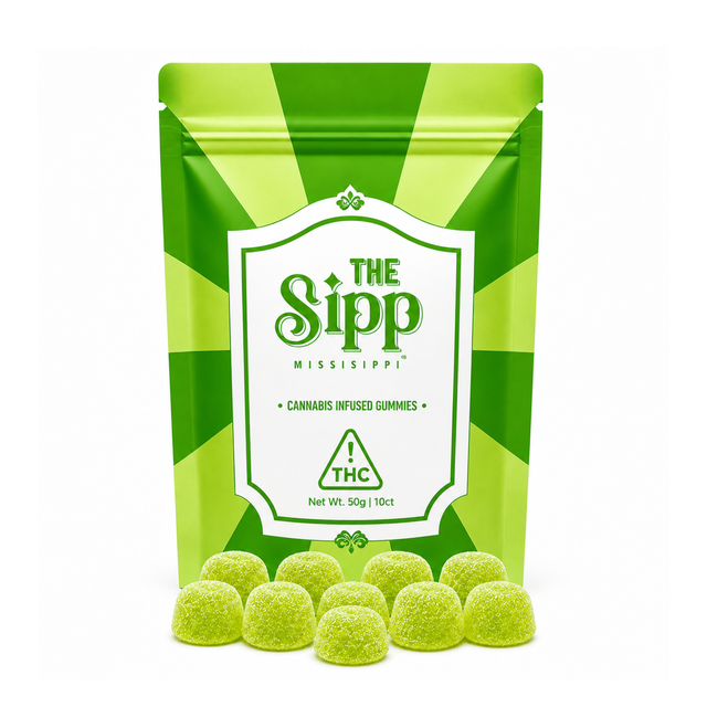 Gummies | Relief | Hybrid | Watermelon | THC:CBG The Sipp