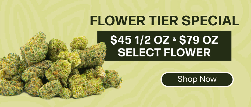 $45 1/2 OZ & $79 OZ *Select Strains