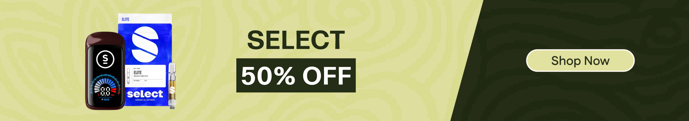 50% Off Select