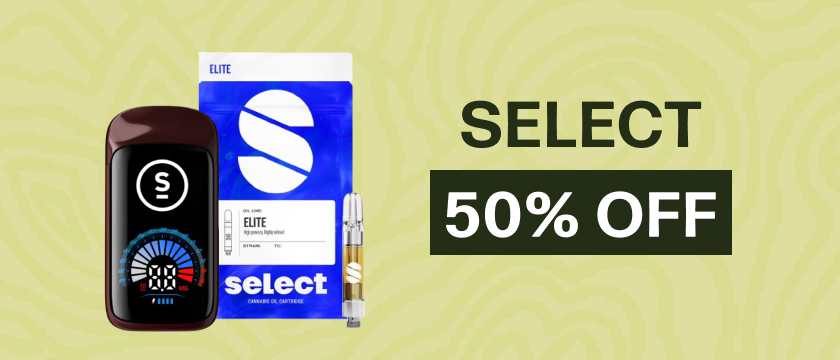 50% Off Select