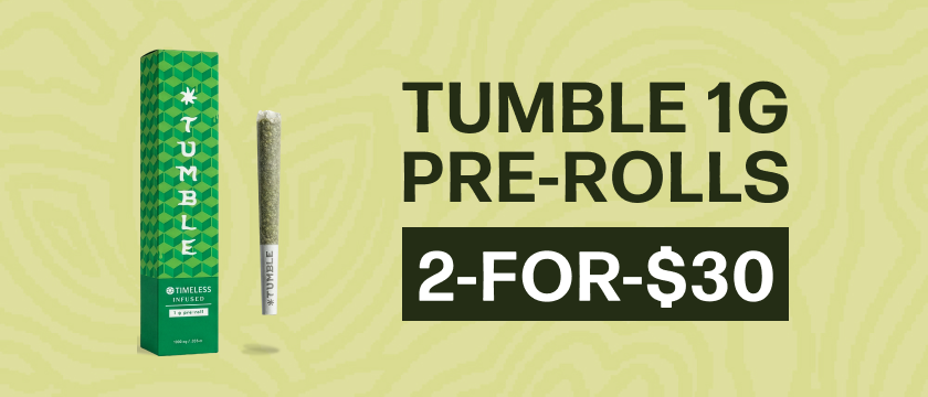 2-for-$30 Tumble 1G Pre-rolls
