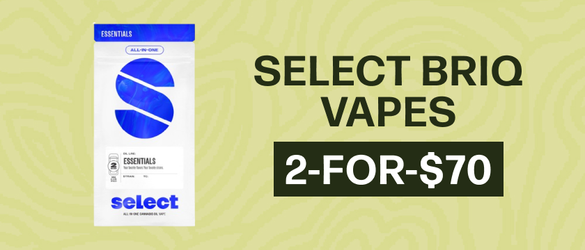 2-for-$70 Select BRIQ Vapes