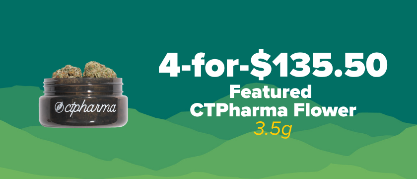 4-for-$135.50 Featured CTPharma 3.5g Flower