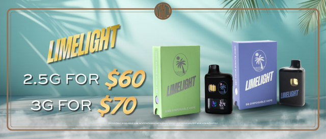 Cannabis Promo, Cannabis Sales, Cannabis Discounts, Cannabis on Sale, Limelight Sale!