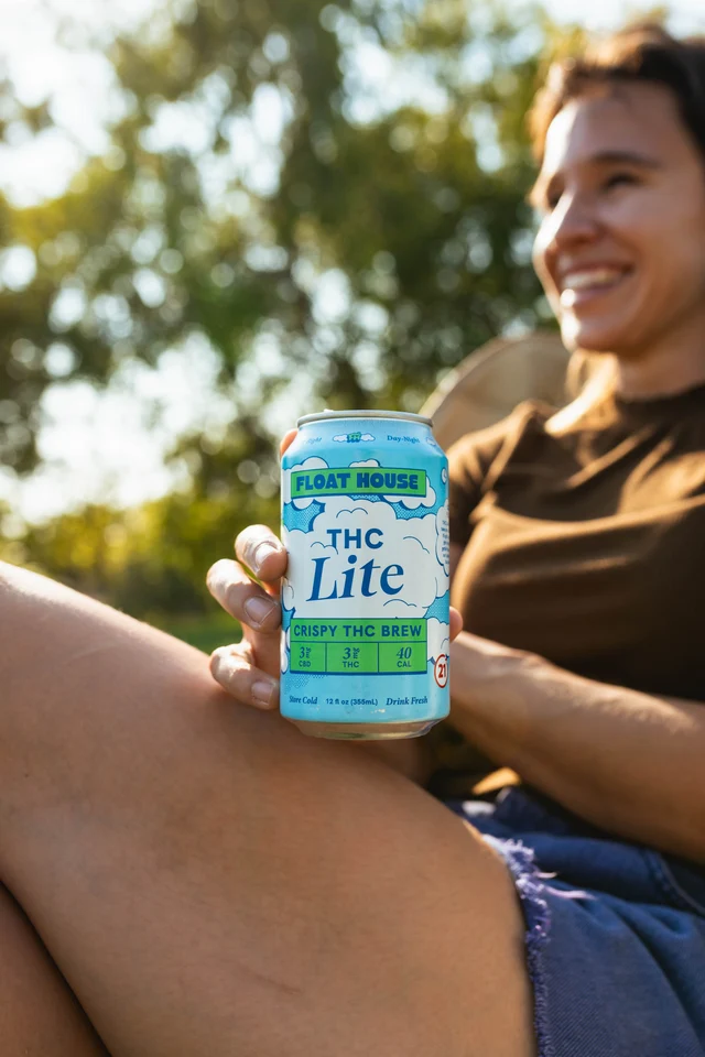 Float House THC Lite Beer Carbonated Hemp Beverage, 3mg - image 5