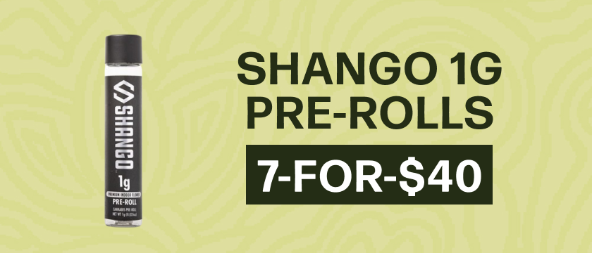 7-for-$40 Shango 1G Pre-rolls