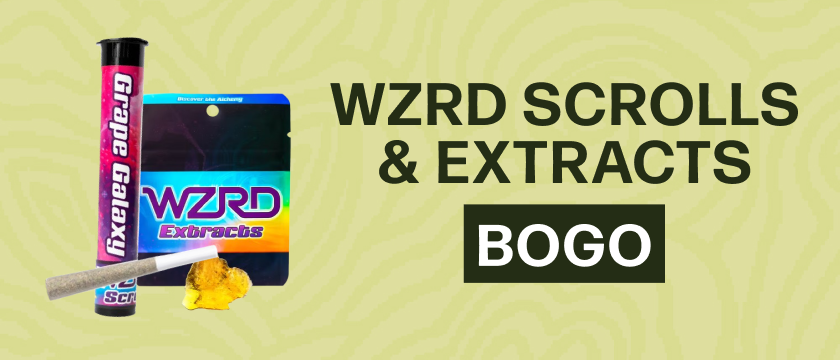 BOGO WZRD Scrolls & Extracts