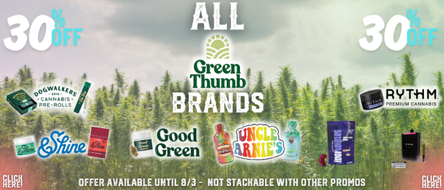 Cannabis Promo, Cannabis Sales, Cannabis Discounts, Cannabis on Sale, GTI 30% OFF