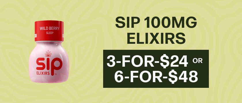 3-for-$24 or 6-for-$48 SIP Elixirs