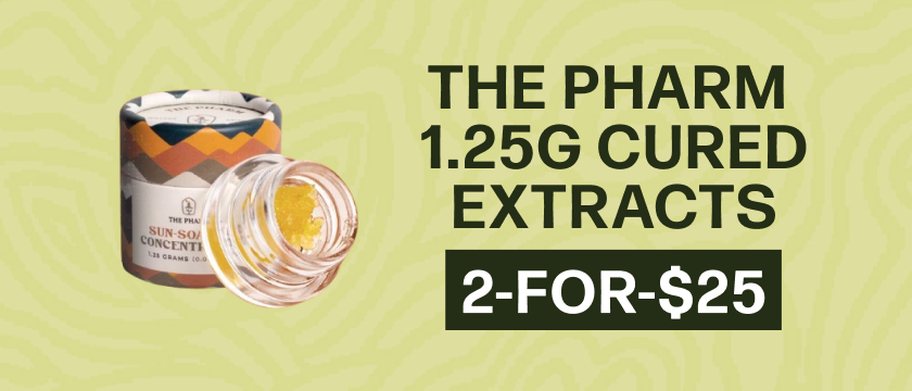 2-for-$25 The Pharm 1.25g Cured Extracts