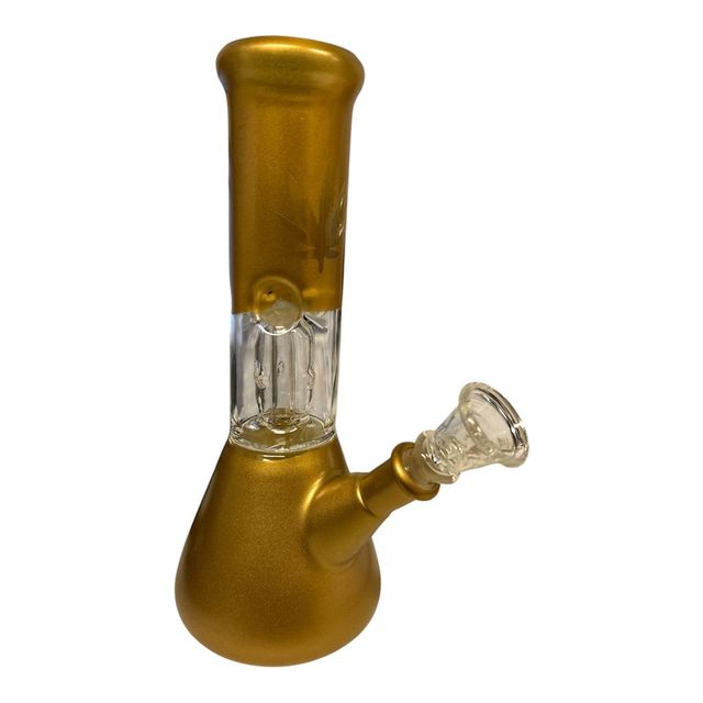8" Dome Perc Pot Leaf Bisa Lina