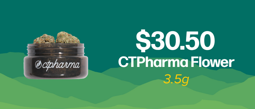 $30.50 Featured CTPharma 3.5g Flower
