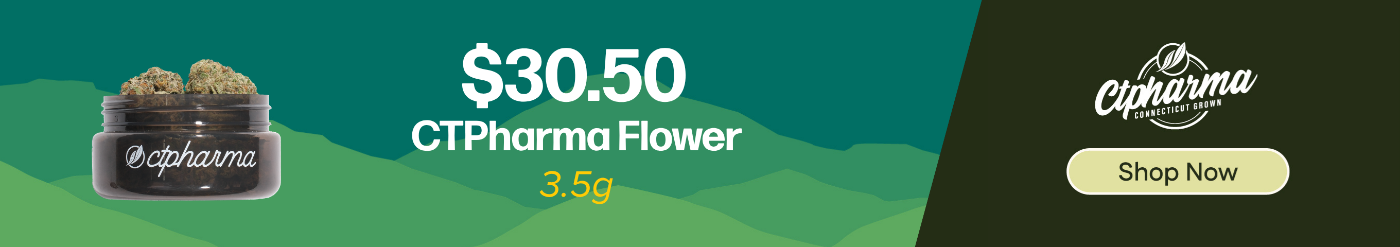 $30.50 Featured CTPharma 3.5g Flower