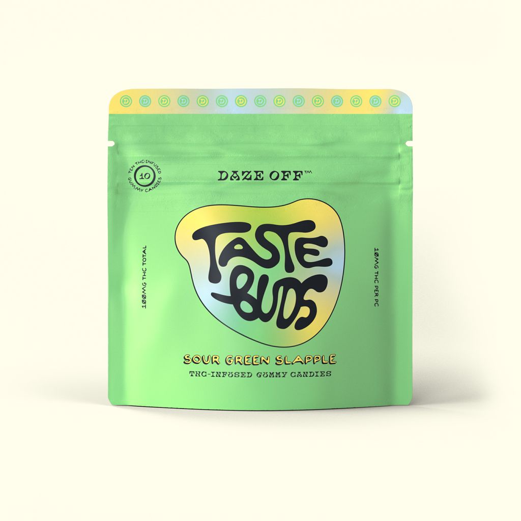 Taste Buds Sour Green Slapple