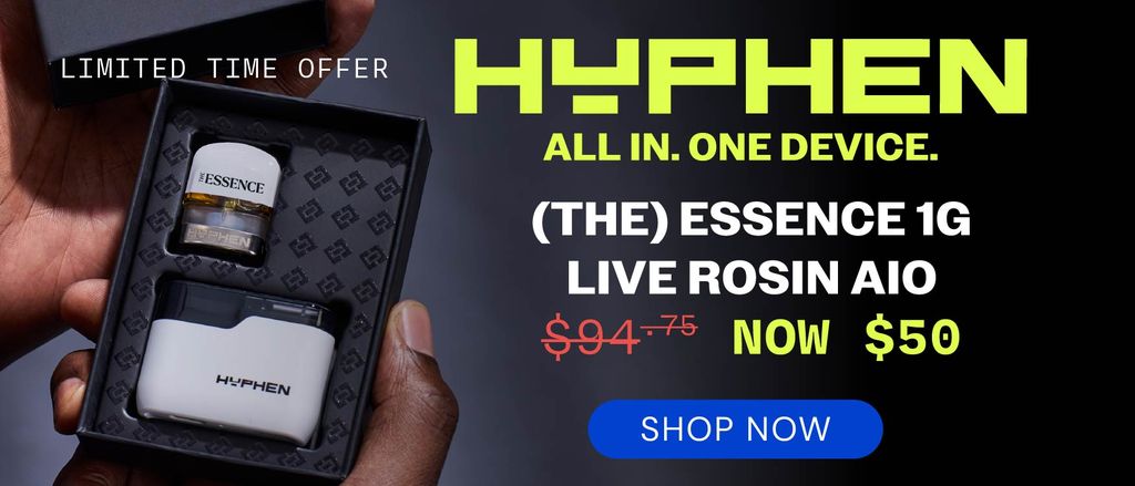 $50 (the) Essence 1g Live Rosin Hyphen AIO