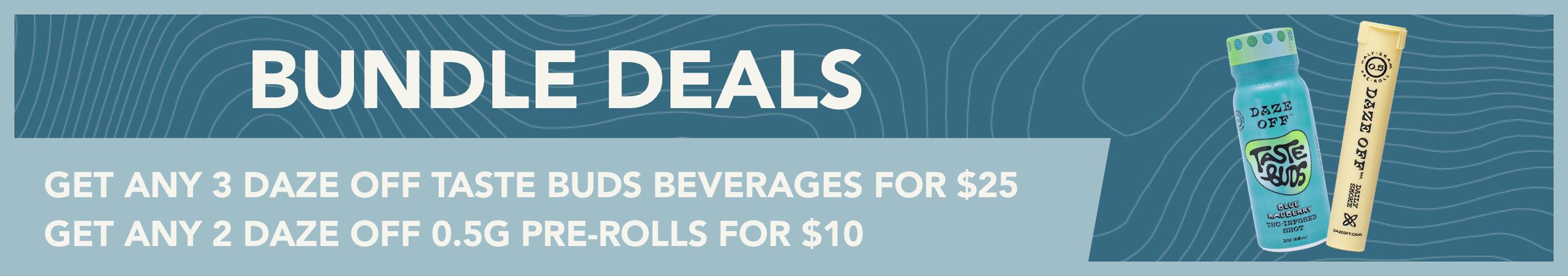 Cannabis Promo, Cannabis Sales, Cannabis Discounts, Cannabis on Sale, Taste Bud Drinks 3 for $25