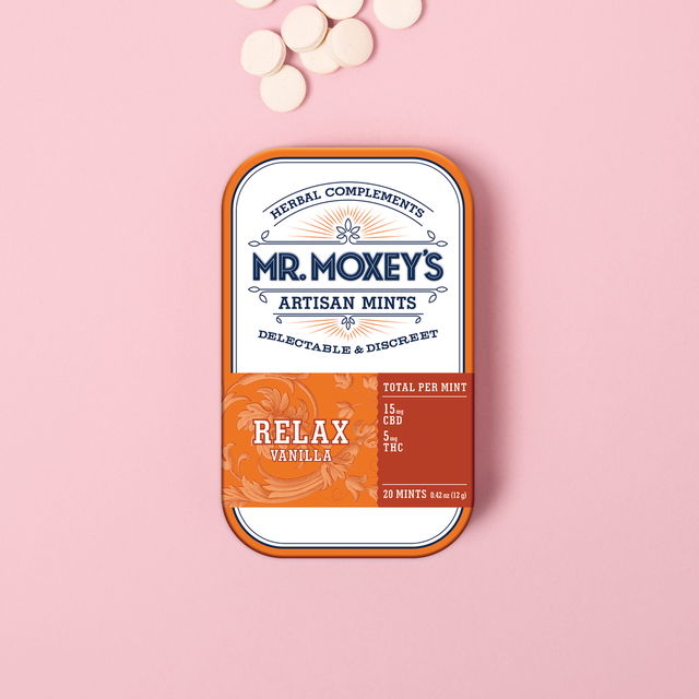 Relax Vanilla Mint 3:1 CBD:THC Mr. Moxey's