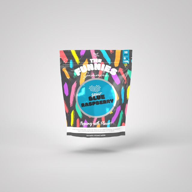 Sour Blue Raspberry The Funnies