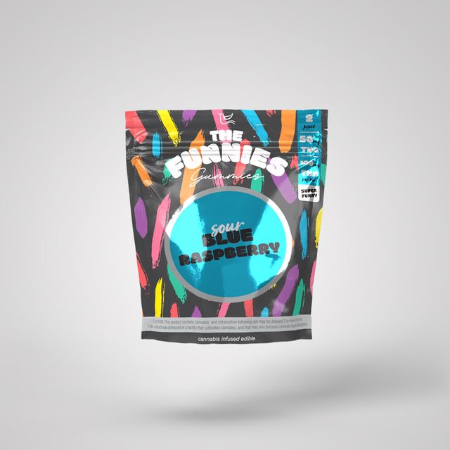 Sour Blue Raspberry The Funnies
