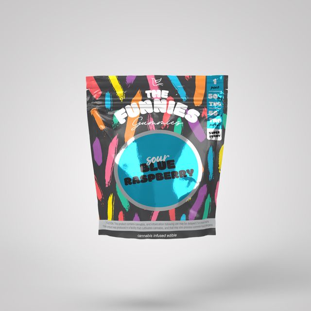 Sour Blue Raspberry The Funnies