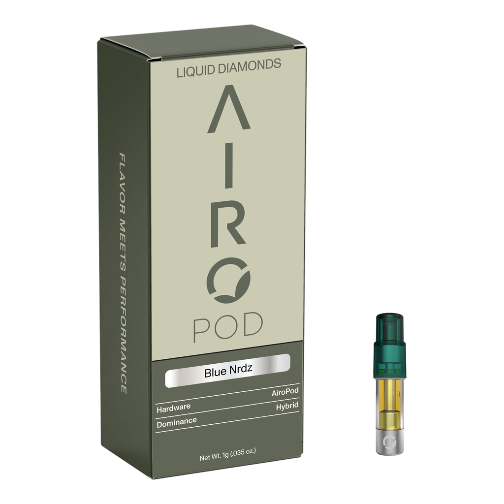 Airo Blue Nrdz Liquid Diamonds Pod Vape, 1g