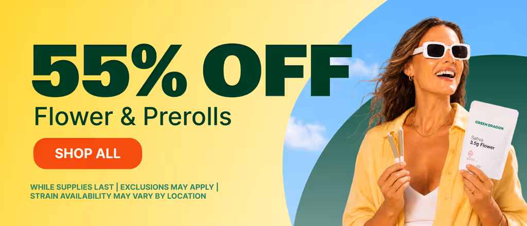 Cannabis Promo, Cannabis Sales, Cannabis Discounts, Cannabis on Sale, ENDLESS SUMMER: 55% Off Select Flower + Prerolls!