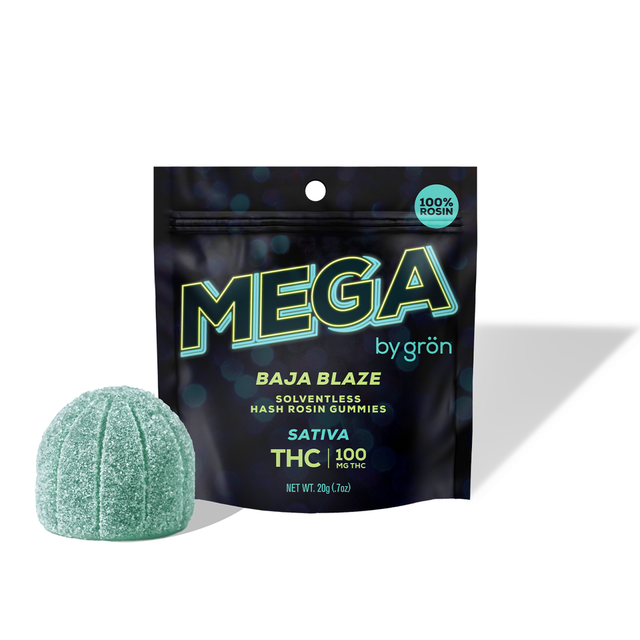 Baja Blaze Mega Rosin Grön