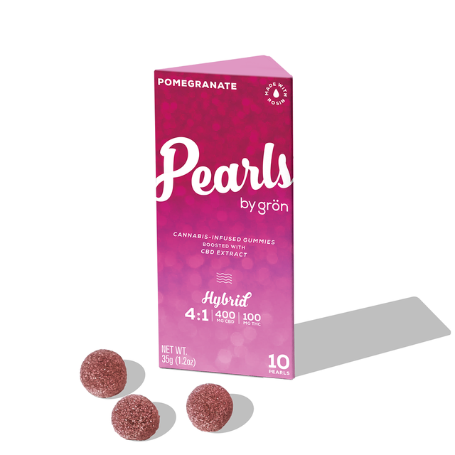 Pomegranate Pearls 4:1 (CBD:THC) Grön Pomegranate Pearls 4:1 (CBD:THC) Grön