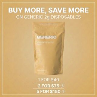 Cannabis Promo, Cannabis Sales, Cannabis Discounts, Cannabis on Sale, Buy More Save More - Generic 2g Disposables 1
