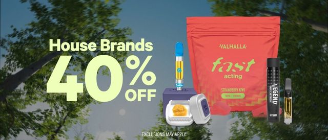 Cannabis Promo, Cannabis Sales, Cannabis Discounts, Cannabis on Sale, 40% Off Kind Tree, Legend, Valhalla, Cookies & Tyson 2.0