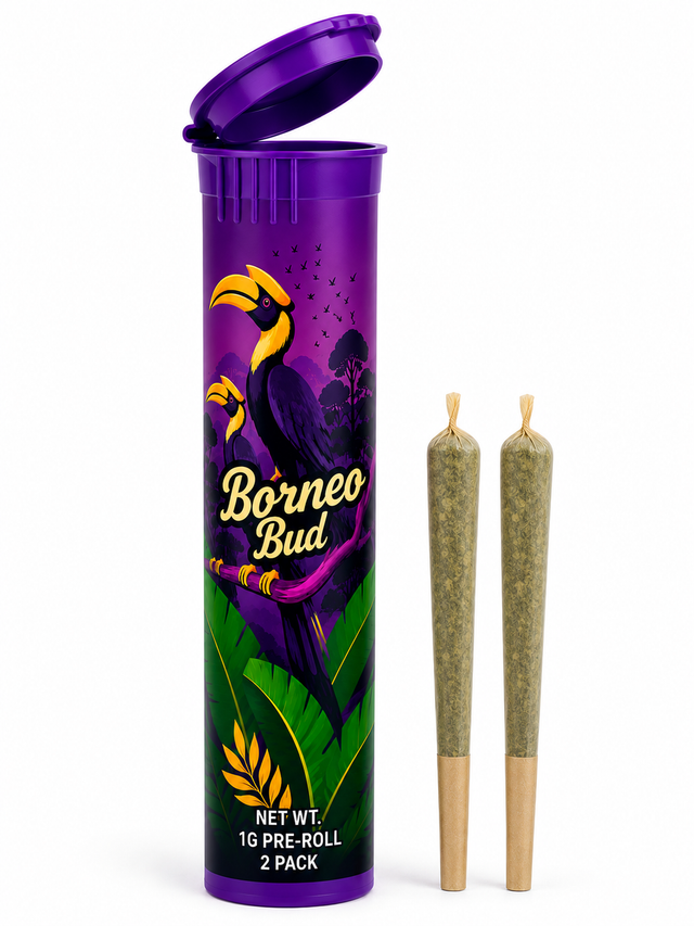 Pre-Rolls | Mega Wellness OG Borneo Bud Pre-Rolls | Mega Wellness OG Borneo Bud