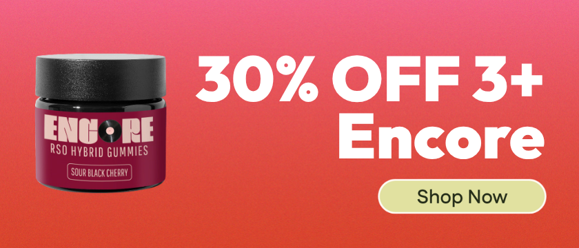 30% OFF 3+ Encore Edibles