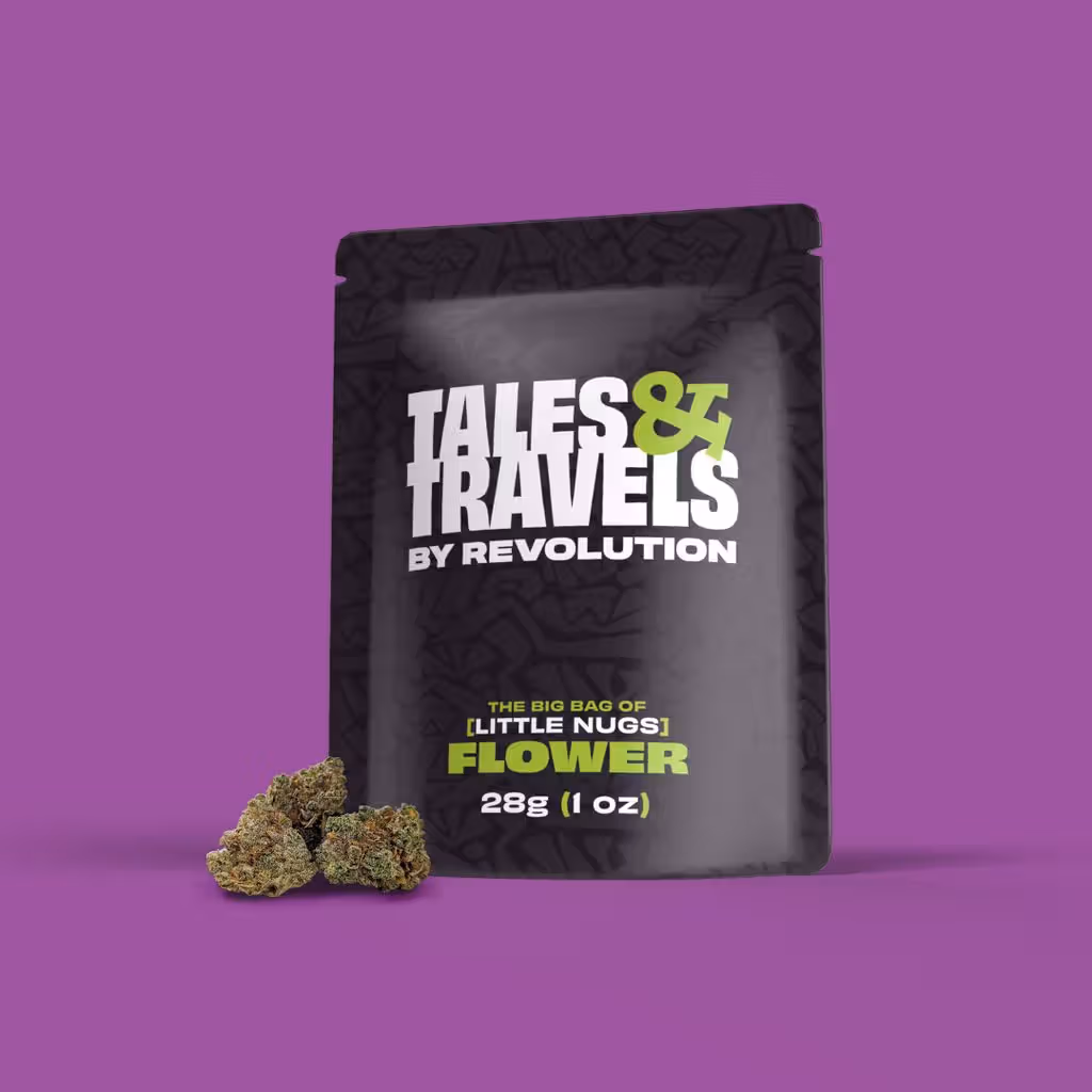 Cannabis Promo, Cannabis Sales, Cannabis Discounts, Cannabis on Sale, 25% OFF Revolution + Tales & Travels 1