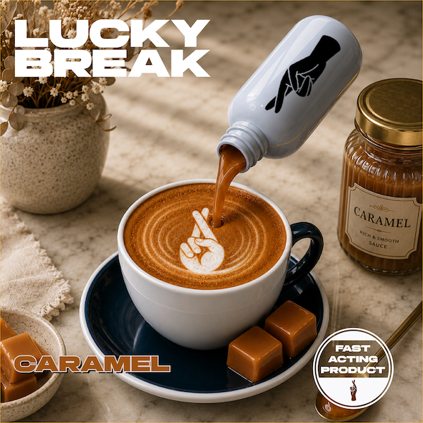 Lucky Break Lucky Café Caramel 100mg