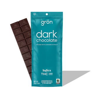 Dark Chocolate Bar - Indica Gron Dark Chocolate Bar - Indica Gron